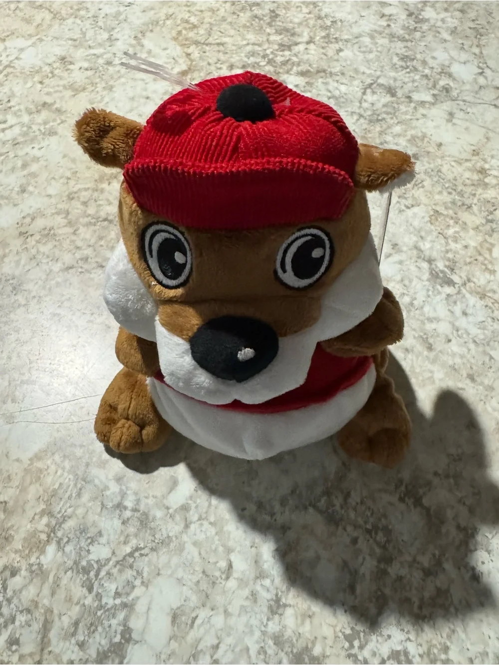 Buc - ees Beaver Hand Puppet Plush Stuffed Animal Toy Jag NWT